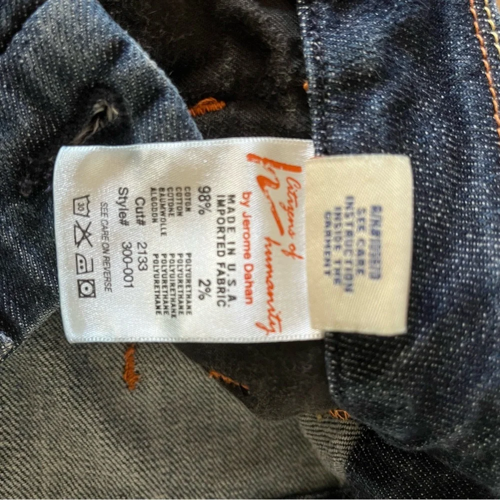 Citizens of Humanity knee length jean denim sexy secretary pencil skirt size‎ 27